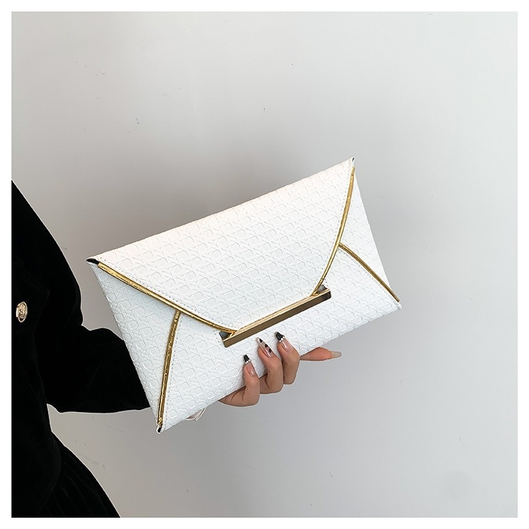 PU medžiagos aplankas krepšys - horizontalaus kvadrato formos - dangtelio uždarymas - mobiliojo telefono kišenė