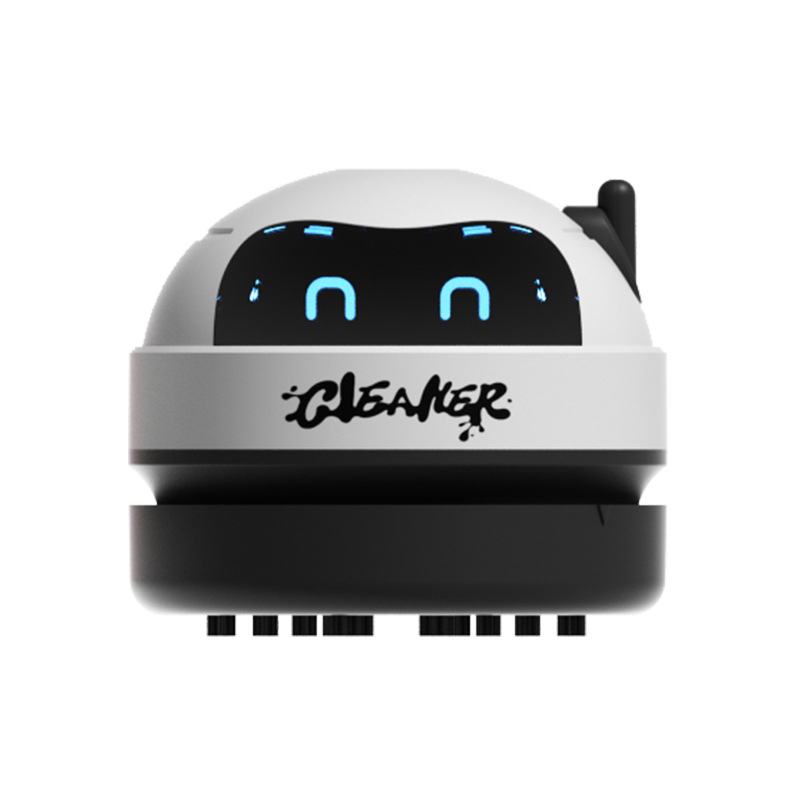 Darbalaukio dulkių siurblys su USB maitinimu, trijų greičių, 5W galia, augintinio šepetėlio antgalis, dulkių dėžutė