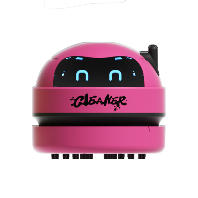 Darbalaukio dulkių siurblys su USB maitinimu, trijų greičių, 5W galia, augintinio šepetėlio antgalis, dulkių dėžutė