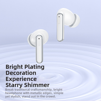 Истински безжични Bluetooth слушалки с ANC/ENC шумопотискане, цифров дисплей, Bluetooth 5.3, обхват до 10 м и IPX4 водоустойчивост