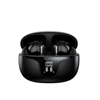 Истински безжични Bluetooth слушалки с ANC/ENC шумопотискане, цифров дисплей, Bluetooth 5.3, обхват до 10 м и IPX4 водоустойчивост