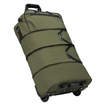 Αναδιπλούμενη και επεκτειόμενη τσάντα ταξιδιού, 36-55L, πολυεστέρας, στυλ δρόμου