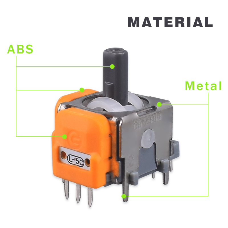 Rocker παιχνιδιών για PS4/PS5/XBOX ONE/Switch Pro, αισθητήρας Hall IC, 1 τεμάχιο, σίδηρος + μαγνήτης