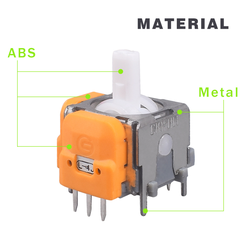 Rocker παιχνιδιών για PS4/PS5/XBOX ONE/Switch Pro, αισθητήρας Hall IC, 1 τεμάχιο, σίδηρος + μαγνήτης