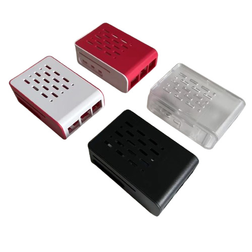 Кейс за Raspberry Pi 5 с разсейваща топлината обвивка и вграден охладителен вентилатор (пето поколение)