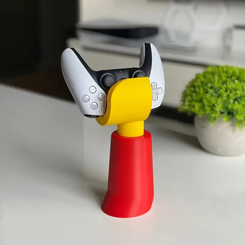 Στήριγμα χειριστήριου παιχνιδιών για επιτραπέζιο υπολογιστή, πλαστικό, στυλ καρτούν, ημιχειρονακτική και ημι-μηχανική κατασκευή