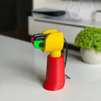 Στήριγμα χειριστήριου παιχνιδιών για επιτραπέζιο υπολογιστή, πλαστικό, στυλ καρτούν, ημιχειρονακτική και ημι-μηχανική κατασκευή