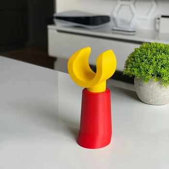 Στήριγμα χειριστήριου παιχνιδιών για επιτραπέζιο υπολογιστή, πλαστικό, στυλ καρτούν, ημιχειρονακτική και ημι-μηχανική κατασκευή