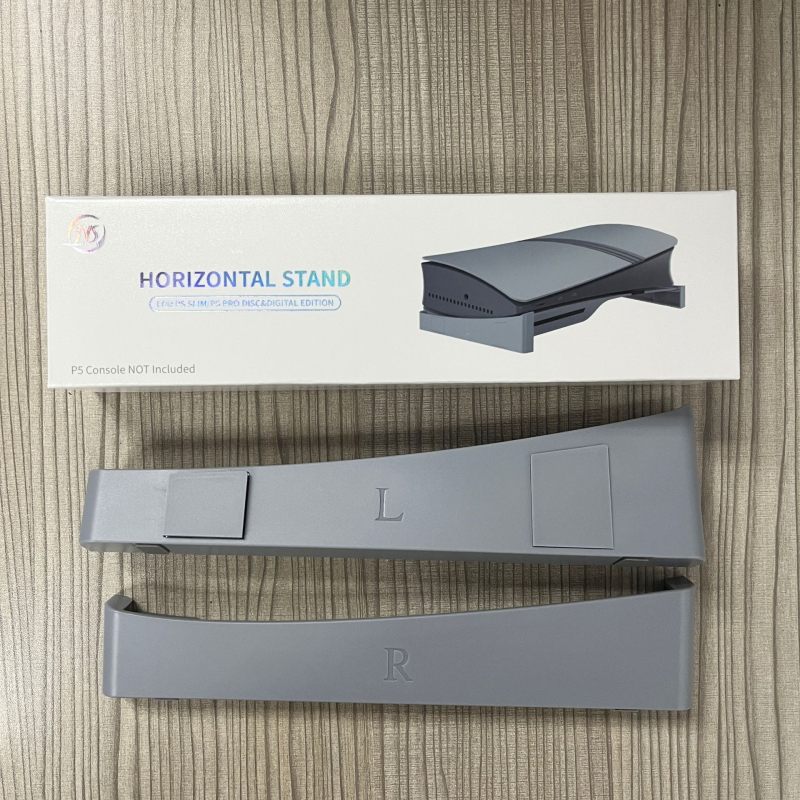 Suport orizontal pentru PS5 Slim și PS5 Pro — material ABS, 117 g, versiune simplă, pentru plasare orizontală, compatibil cu PS5 Slim/Pro