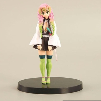 Фигури от Demon Slayer: Mitsuri Kanroji, Giyu Tomioka, Kyojuro Rengoku и Tengen Uzui — PVC, сглобени, произход Guangdong, за възрастни колекционери