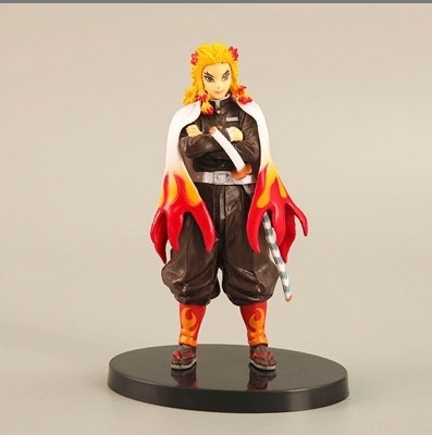 Фигури от Demon Slayer: Mitsuri Kanroji, Giyu Tomioka, Kyojuro Rengoku и Tengen Uzui — PVC, сглобени, произход Guangdong, за възрастни колекционери