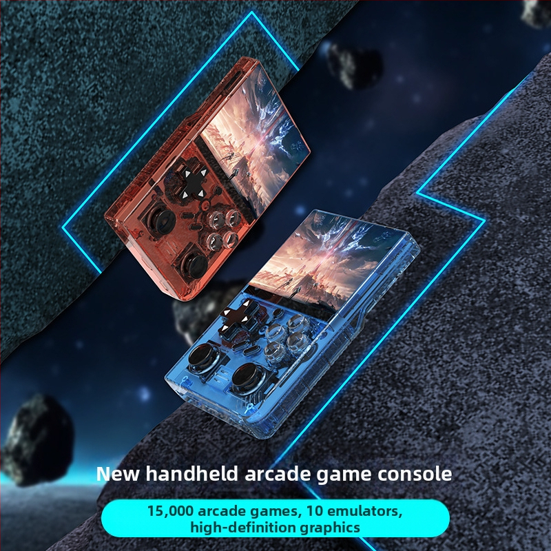 Преносима ретро игрова конзола с ОС с отворен код, 64GB памет, TYPE-C интерфейс, MP4 плеър