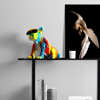 Γαλλικός μπουλντό γλυπτό από ρητίνη σε βορειοευρωπαϊκό σχέδιο, διακοσμητικό για σαλόνι και χολ, δώρο για το σπίτι