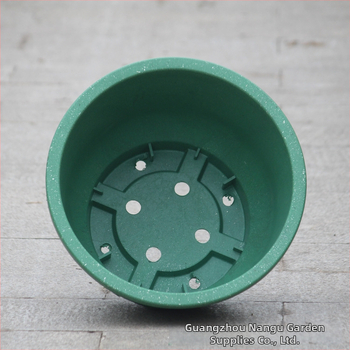 Γλάστρα για λουλούδια - ρητίνη, χυτό με καλούπι, κινεζικό ύφος; διαπνέουσα και ανθεκτική