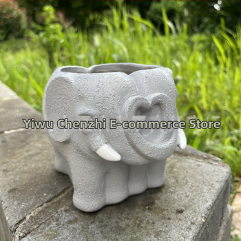 Διακοσμητικό γλαστράκι από ρητίνη, μοντέρνο μινιμαλιστικό στυλ, για αυλή και οικιακή διακόσμηση