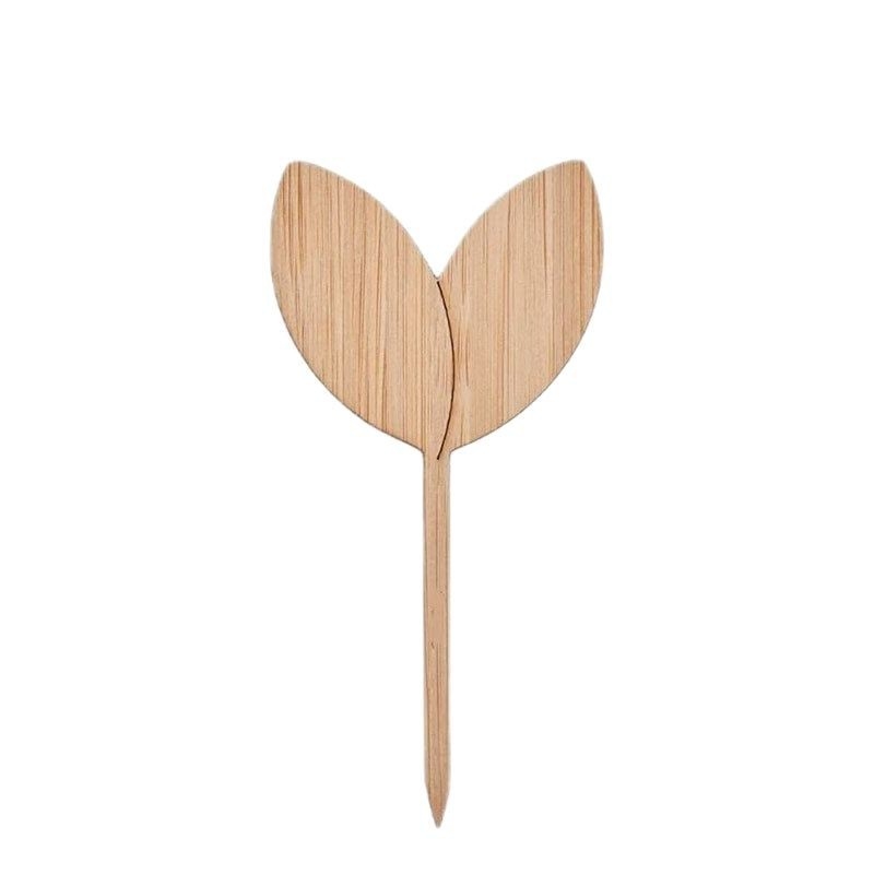 10 Etichete din lemn pentru plante (Boxwood) – design modern minimalist pentru grădină