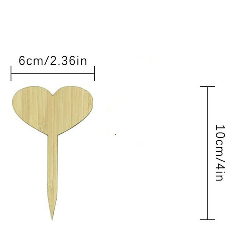 10 Etichete din lemn pentru plante (Boxwood) – design modern minimalist pentru grădină