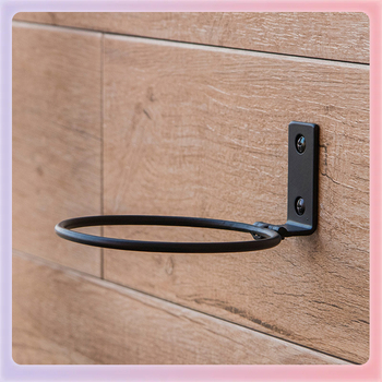 Μεταλλικός τοιχού τοποθετημένος ράφι γλάστρας, διπλωτός, πολυχρηστικός, 1-όροφος, κρεμαστός, αγροτικό στυλ, εγκατάσταση με βίδες