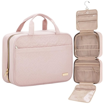 Τσαντάκι καλλυντικών με γάντζο - βαμβακερό, φορητό για ταξίδια, οργανωτής μπάνιου