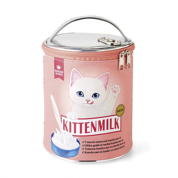 Νεσεσέρ καλλυντικών από PU, πολυχρηστικός οργανωτής, σχέδιο γάτας, κατάλληλο για καλλυντικά, χαρτικά και μικροαντικείμενα