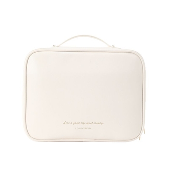 PU козметическа чанта, водоустойчива, разделение мокро‑сухо, отделимо отделение, много лека, износоустойчива, за ежедневна употреба