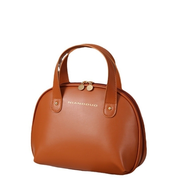 Козметична чанта с широко отваряне от PU, голям капацитет, без подплата, за пътуване, за жени — стил градска простота