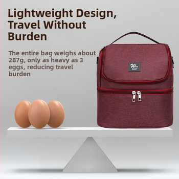 Τσάντα μόνωσης Daidweil, μοντέλο 1984, τετράγωνου σχήματος, Oxford ύφασμα, λειτουργία μόνωσης