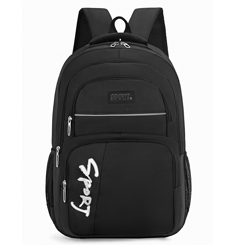 Oxford auduma mugursoma, saderīga ar 16 collu klēpjdatoru, ietilpība zem 20 litriem, ģeometrijisks raksts, pilsētas minimalistiskais stils