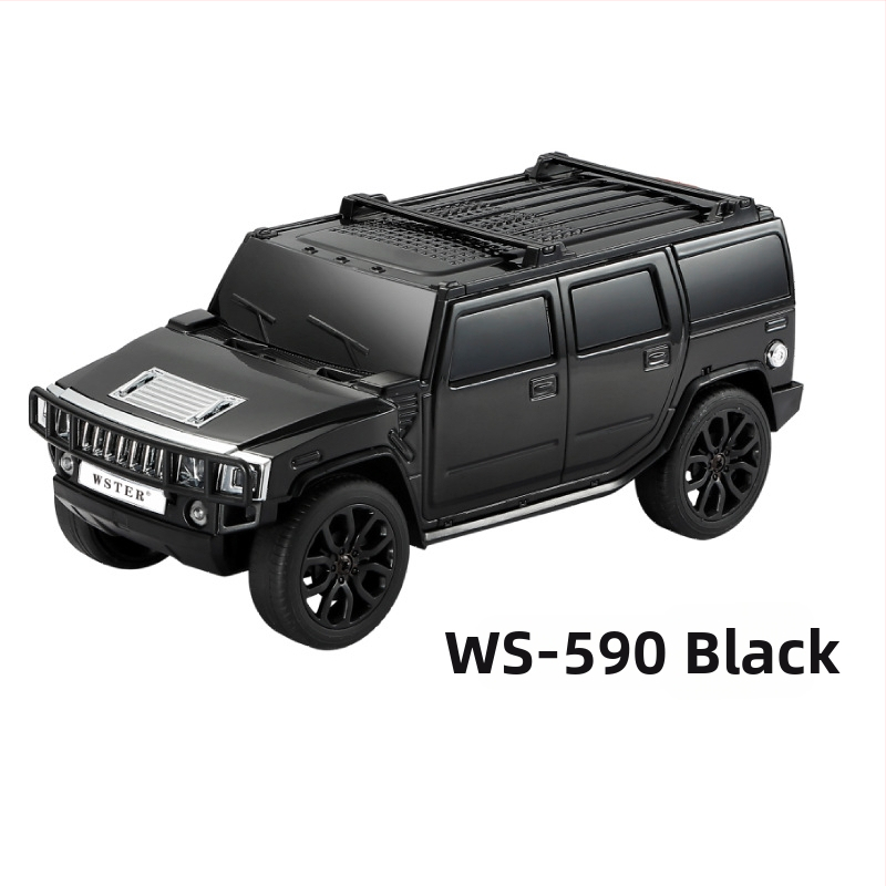 Bluetooth ηχείο σε σχέδιο Hummer αυτοκινήτου – έξοδος 5W, Bluetooth 5.0, ενσωματωμένη μπαταρία 1200–2000 mAh, συχνότητα 100 Hz–20 kHz, συμβατό με TWS