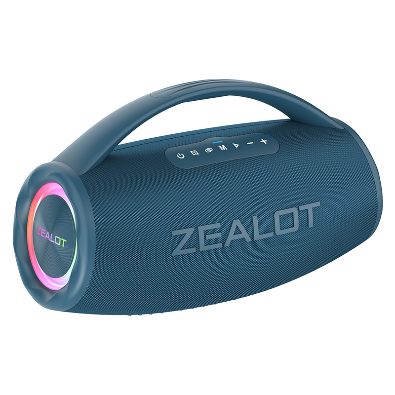 ZEALOT Fanatic S97 80W Bluetooth 5.2 φορητό εξωτερικό ηχείο με 4 οδηγούς και ενσωματωμένη μπαταρία 6000mAh IPX6