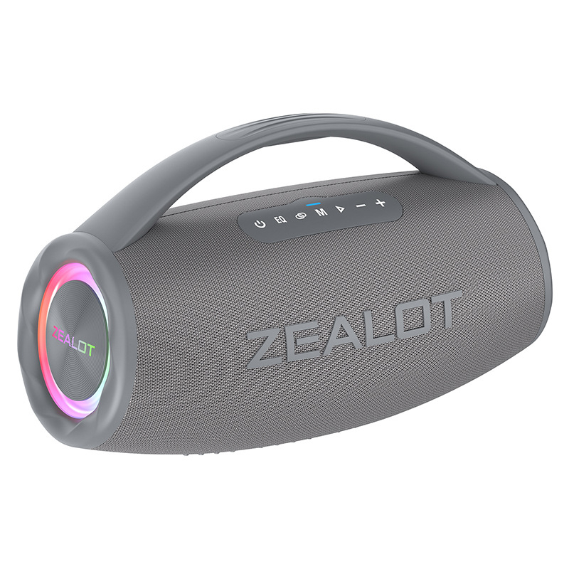 ZEALOT Fanatic S97 80W Bluetooth 5.2 φορητό εξωτερικό ηχείο με 4 οδηγούς και ενσωματωμένη μπαταρία 6000mAh IPX6