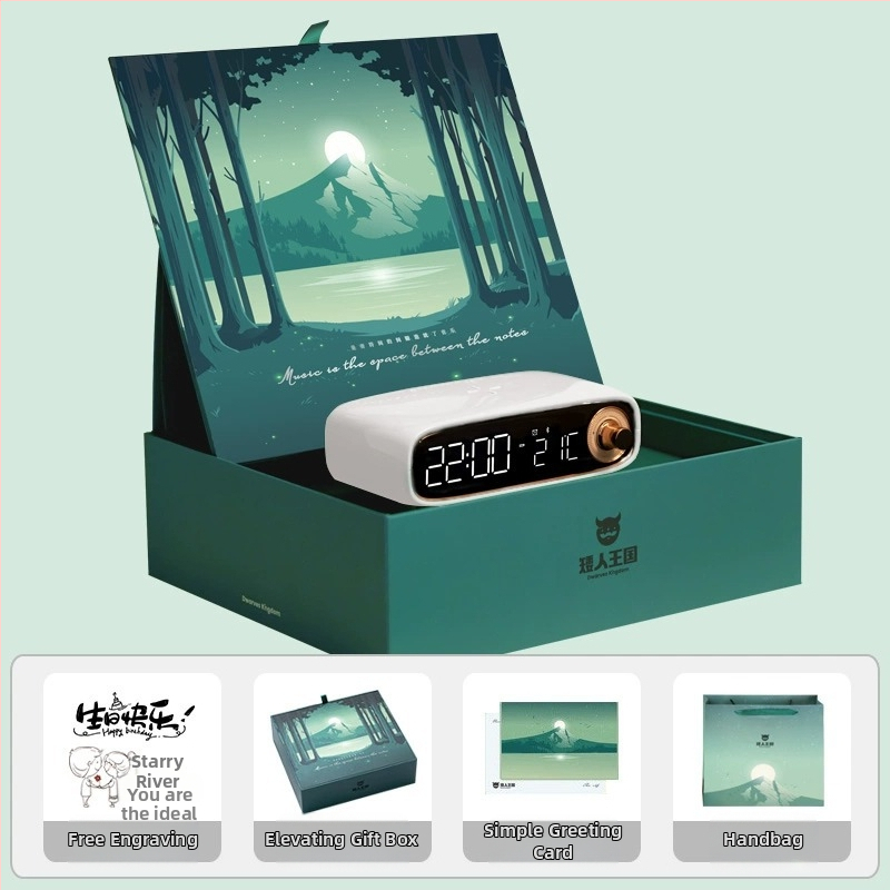 Dwarf Kingdom Elf επιτραπέζιο Bluetooth ηχείο με ενσωματωμένη μπαταρία, 18W ισχύος, Bluetooth 5.0, 40Hz-20kHz, SNR ≥70dB