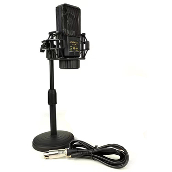 Ενσύρματο τετράγωνο μικρόφωνο πυκνωτή μοντέλο 240 για καραόκε και ζωντανή ερμηνεία, εύρος συχνοτήτων 100 Hz–20 kHz, SNR ≥ 70 dB