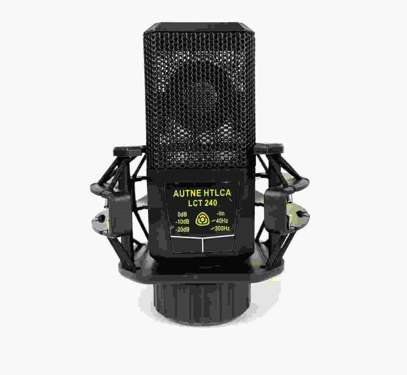 Ενσύρματο τετράγωνο μικρόφωνο πυκνωτή μοντέλο 240 για καραόκε και ζωντανή ερμηνεία, εύρος συχνοτήτων 100 Hz–20 kHz, SNR ≥ 70 dB
