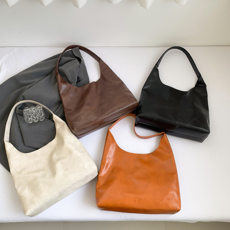 Geantă Tote - simplitate urbană, nailon, fermoar, formă orizontal pătrată, buzunar pentru telefon