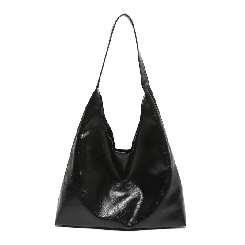 Geantă Tote - simplitate urbană, nailon, fermoar, formă orizontal pătrată, buzunar pentru telefon