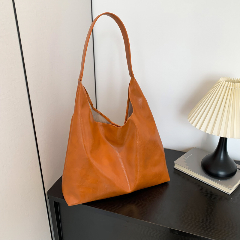 Geantă Tote - simplitate urbană, nailon, fermoar, formă orizontal pătrată, buzunar pentru telefon