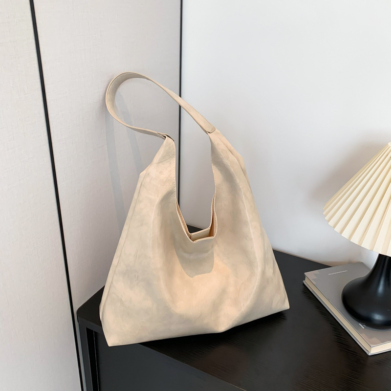 Geantă Tote - simplitate urbană, nailon, fermoar, formă orizontal pătrată, buzunar pentru telefon