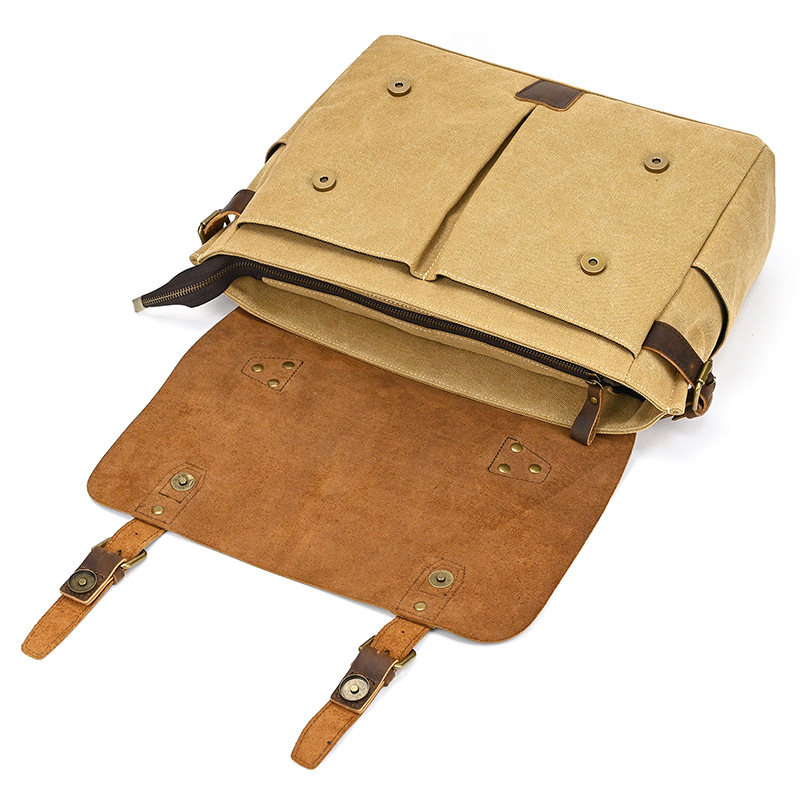 Verslo rankinė iš kanvoso audinio, vidinė apdaila – nailonas, modelis 2008