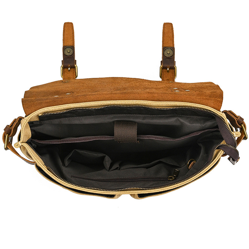 Verslo rankinė iš kanvoso audinio, vidinė apdaila – nailonas, modelis 2008