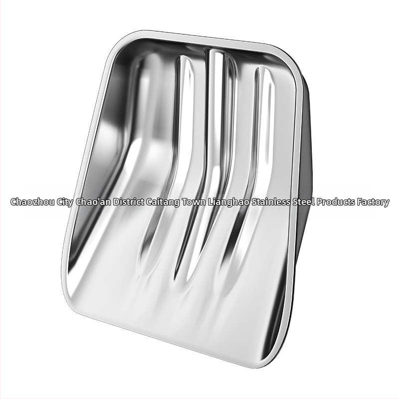 Снежна лопата от неръждаема стомана, дървена дръжка, модел XC