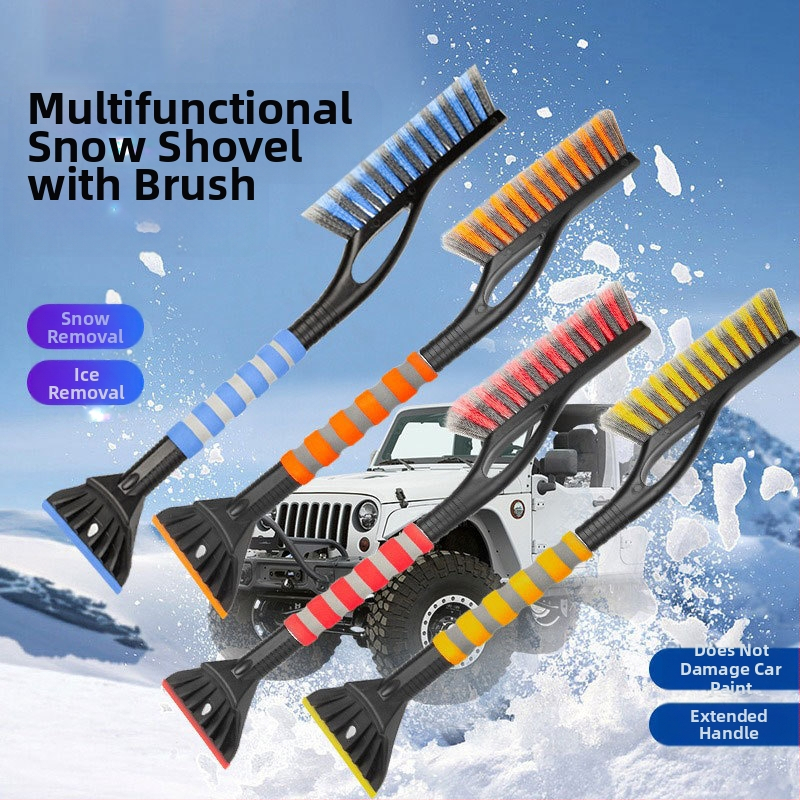 Automašīnas sniega lāpsta, plastmasas, zīmols Stena, daudzfunkcionāls ledus skrāpējs un sniega tīrīšanas rīks