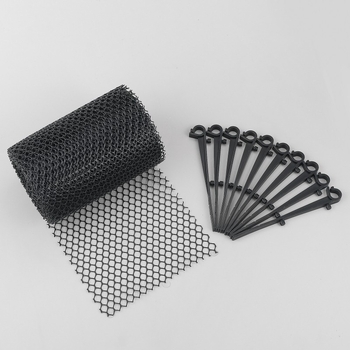 Mreža za oluke - plastična, moderan minimalistički stil, prilagodba dostupna