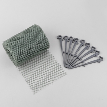 Mreža za oluke - plastična, moderan minimalistički stil, prilagodba dostupna