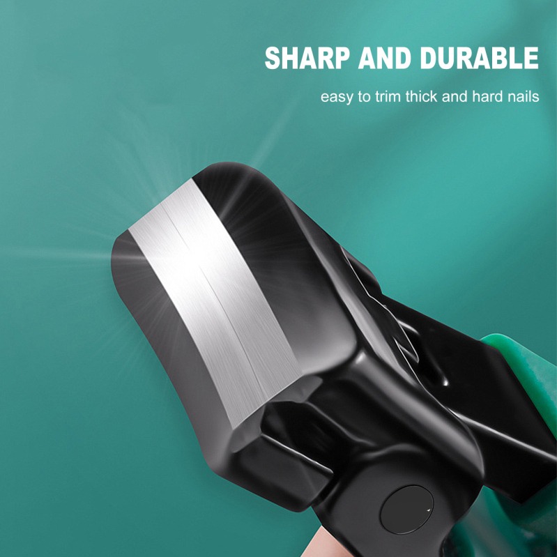 Клипс за нокти с дебели твърди челюсти, голям отвор — преносим домашен стил, OEM Shi Ling