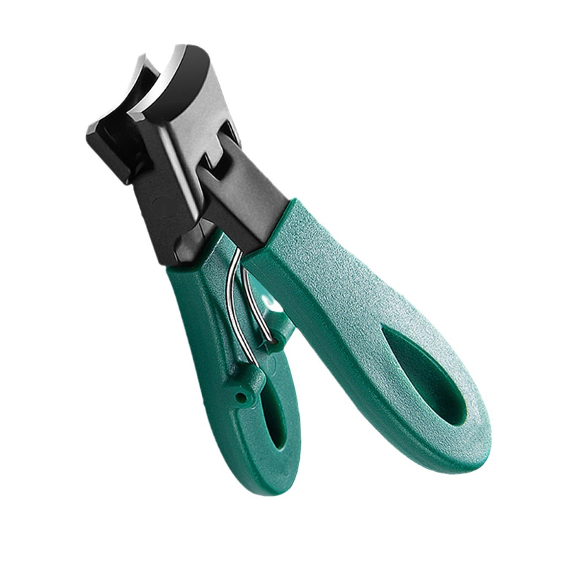 Клипс за нокти с дебели твърди челюсти, голям отвор — преносим домашен стил, OEM Shi Ling