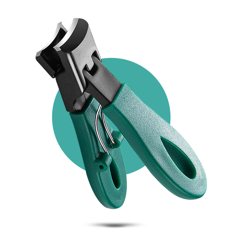 Клипс за нокти с дебели твърди челюсти, голям отвор — преносим домашен стил, OEM Shi Ling