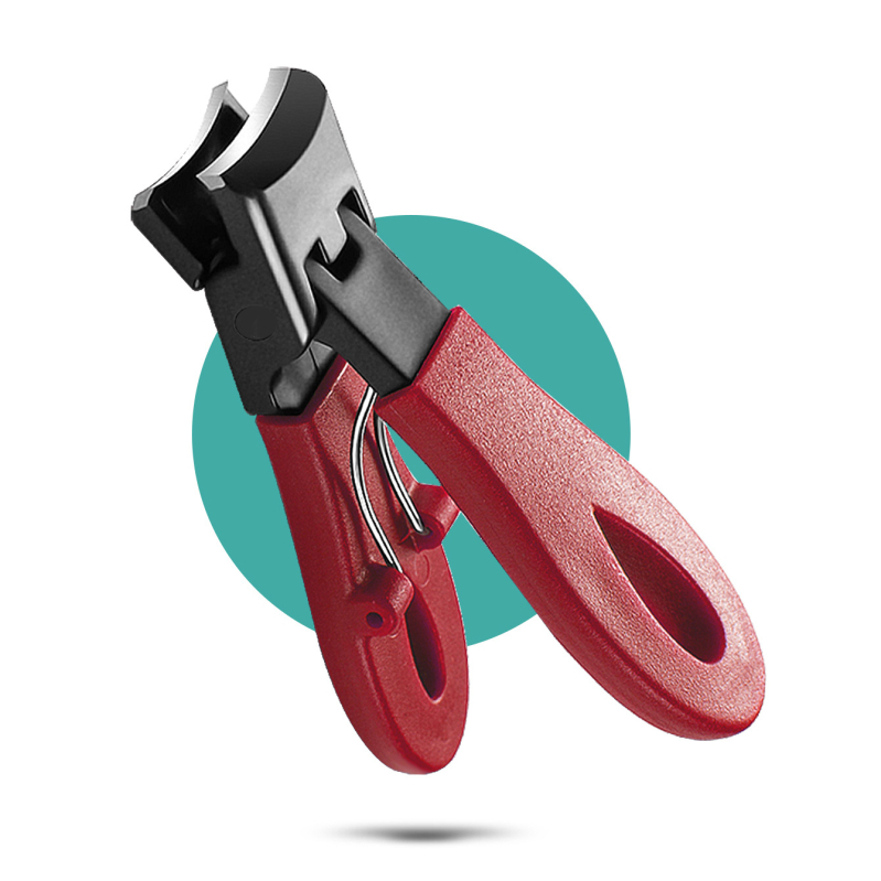 Клипс за нокти с дебели твърди челюсти, голям отвор — преносим домашен стил, OEM Shi Ling