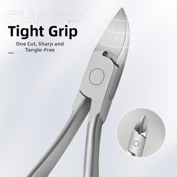 Σετ νυχιών από ανοξείδωτο ατσάλι – φορητό εργαλείο μανικιούρ/πεντικιούρ με λαβίδες αυλακώσεων νυχιών, πολυλειτουργικές τσιμπίδες, εργαλείο απολέπισης νεκρού δέρματος και εργαλείο dermabrasion