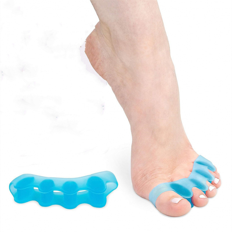 Silikona piecu pirkstu atdalītājs, modelis 81108896, piemērots tenisiem un ikdienas apaviem